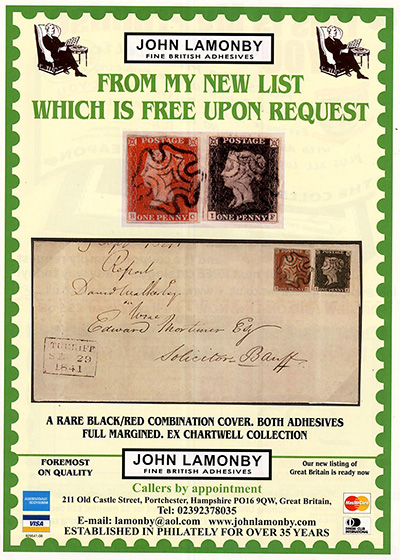 John Lamonby British Stamp Dealer